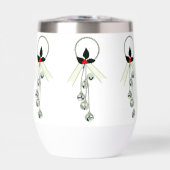 クリスマスリースワインタンブラー (正面)