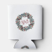 クリスマスリース信じタイポグラフィ 缶クーラー (裏面)