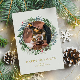 クリスマスリース写真 シーズンカード