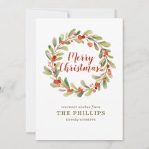 クリスマスリース写真