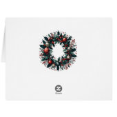 クリスマスリース (裏面横)