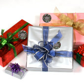 クリスマスリース オーダーメイド ラウンドシール