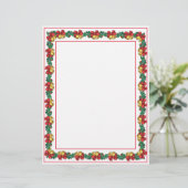 クリスマスリース＆ガーランドのレターヘッド (スタンド正面)