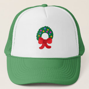 クリスマスリース キャップ