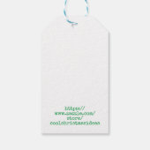 クリスマスリース ギフトタグ (裏面)