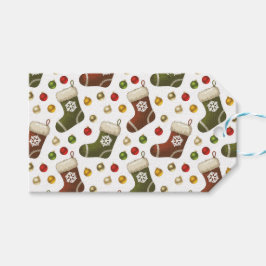 クリスマスリース ギフトタグ