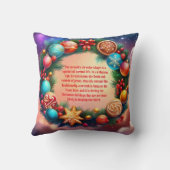 クリスマスリース クッション (裏面)