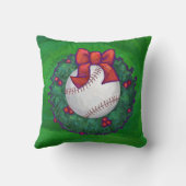 クリスマスリース クッション (裏面)