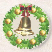 クリスマスリース コースター (正面)