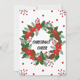 クリスマスリース シーズンカード