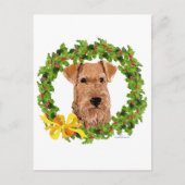 クリスマスリース シーズンポストカード (正面)