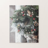 クリスマスリース ジグソーパズル (縦)