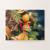 クリスマスリース ジグソーパズル (横)