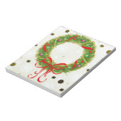 クリスマスリース ノートパッド (回転)