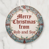 クリスマスリース フェイバータグ (正面)