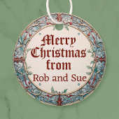 クリスマスリース フェイバータグ