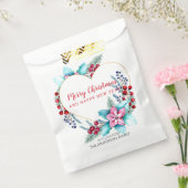 クリスマスリース フェイバーバッグ (封をした状態)