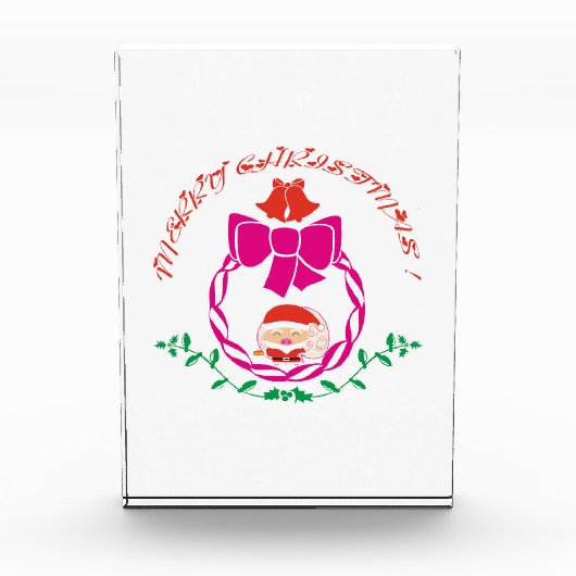 クリスマスリース フォトブロック (正面)