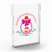 クリスマスリース フォトブロック (左)