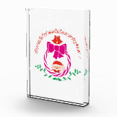 クリスマスリース フォトブロック (右)