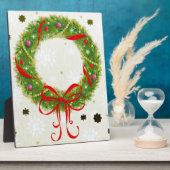 クリスマスリース フォトプラーク (側面)