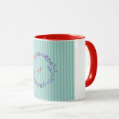 クリスマスリース マグカップ (正面右)