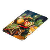 クリスマスリース マグネット (左側)