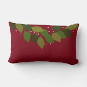 クリスマスリース |ミッ素朴クスとマッチ ランバークッション (裏面)