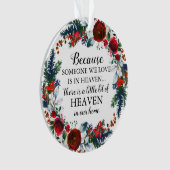 クリスマスリース |天国 オーナメント (正面)