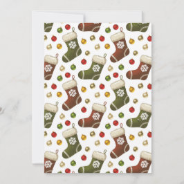 クリスマスリース 招待状