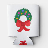 クリスマスリース 缶クーラー (裏面)