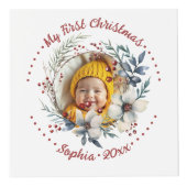 クリスマスリース、花と果実のフォトキューブ フォトキューブ (右)