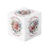 クリスマスリース、花と果実のフォトキューブ フォトキューブ (裏面アングル)