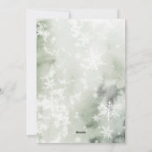 クリスマスリースAスリルオブホープホリデーカード シーズンカード (裏面)