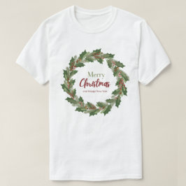 クリスマスリースTシャツ Tシャツ