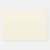 クリスマスリーフグリーンアイボリーピンク金ゴールド ラッピングペーパーシート (正面3)