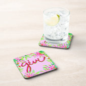 クリスマスリーフ与え-  コースター (右側)