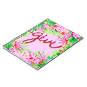 クリスマスリーフ与え-  ノートブック (左側)