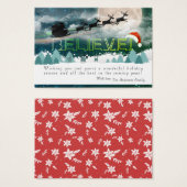 クリスマスリ信じンデナーズレー (正面&裏面)