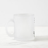 クリスマスルビーを使ったハミングバード フロストグラスマグカップ (左)