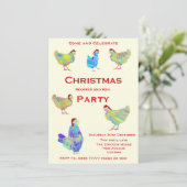 クリスマスルースターとヘンのパーティー (スタンド正面)