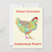 クリスマスルースターとヘンのパーティー (裏面)