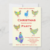 クリスマスルースターとヘンのパーティー (正面)