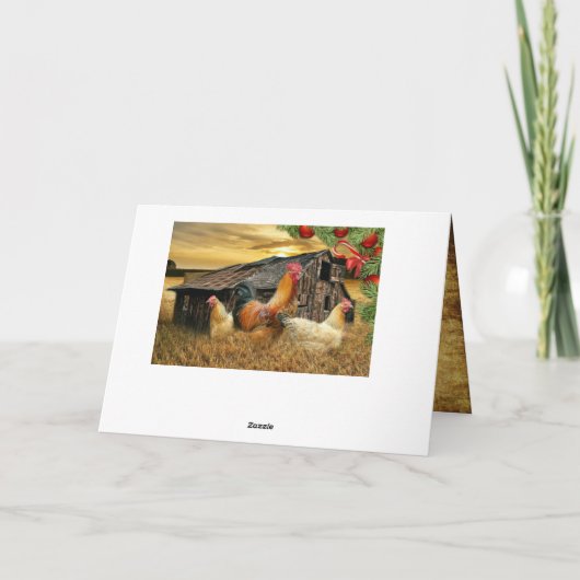 クリスマスルースターヘンバーンクープファーム シーズンカード (裏面)