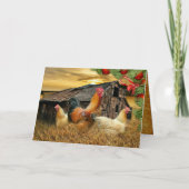 クリスマスルースターヘンバーンクープファーム シーズンカード (正面)