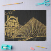 クリスマスルーブルティッシュペーパー 薄葉紙 (クラフト)