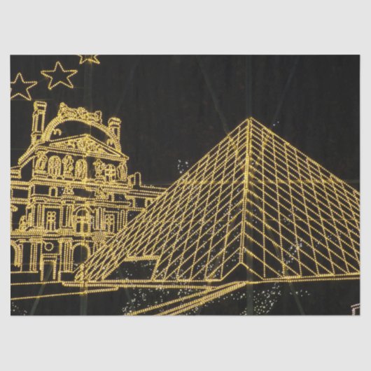 クリスマスルーブルティッシュペーパー 薄葉紙 (正面)