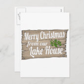 クリスマスレイクハウス シーズンポストカード (正面/裏面)