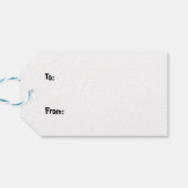 クリスマスレインディア（トナカイ）ギフトラベル ギフトタグ (裏面横)