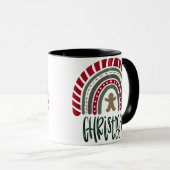 クリスマスレインボージンジャーブレッド マグカップ (正面右)